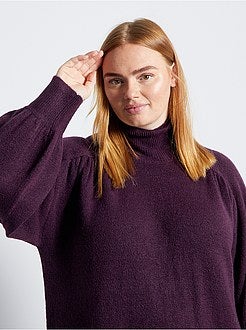 Vestido-camisola liso - Kiabi