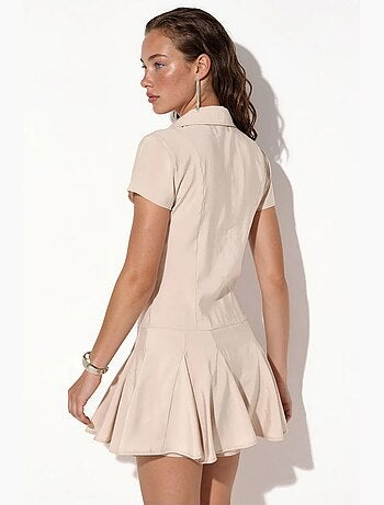 Vestido camisola midi feminino em linha a busem