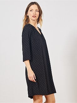 Vestido camisola - Kiabi