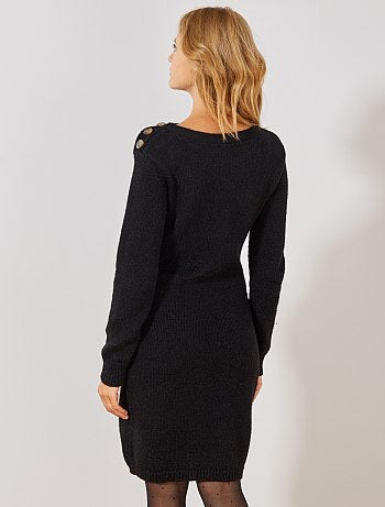 Futura mamã - Vestido camisola quente pré-mamã - Kiabi