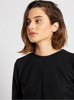 Vestido-camisola texturado 'JDY' - Kiabi