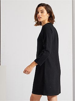 Vestido-camisola texturado 'JDY' - Kiabi