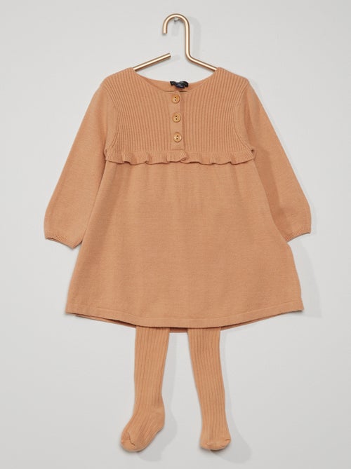 Vestido + collants - Kiabi