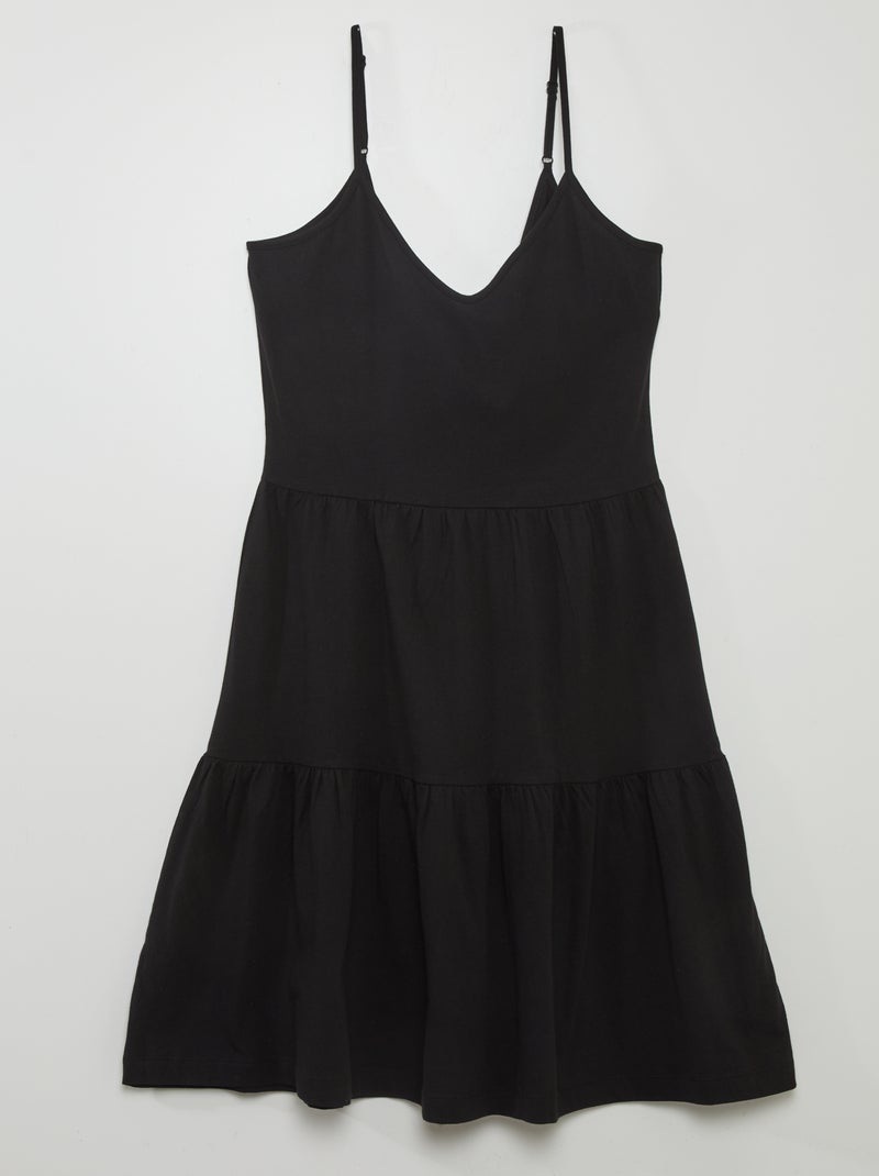 Vestido com alças finas 'JDY' Preto - Kiabi
