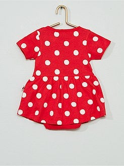 Vestido com body integrado - Kiabi