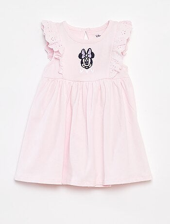 Vestido com bordado inglês 'Disney'