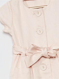 Vestido com botões - Kiabi