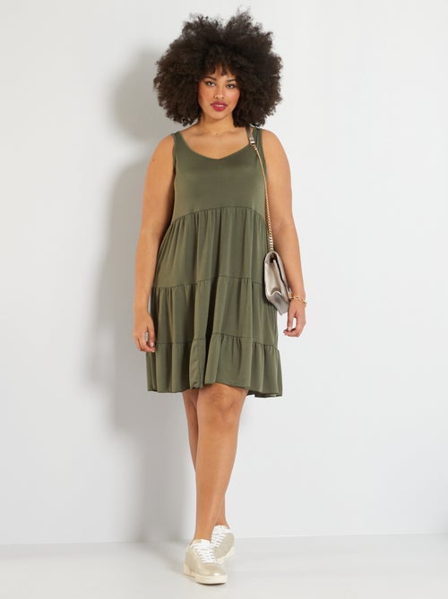Vestido com camadas - Kiabi