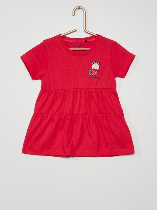 Vestido com camadas - Kiabi