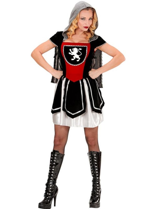 Vestido com capuz de guerreira real - Kiabi