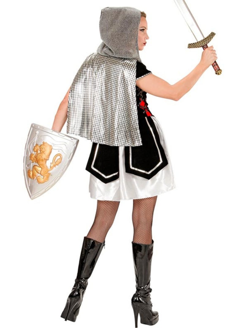 Vestido com capuz de guerreira real Multicolorido - Kiabi