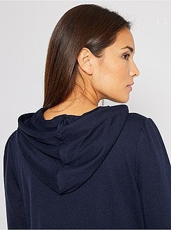 Vestido com capuz e folhos 'JDY' - Kiabi