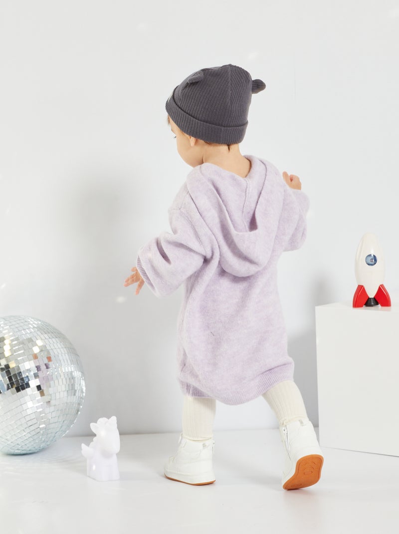 Vestido com capuz VIOLETA - Kiabi