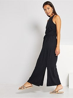 Vestido com cavas americanas - Kiabi