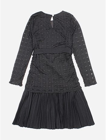 Vestido com cinto - Kids Star