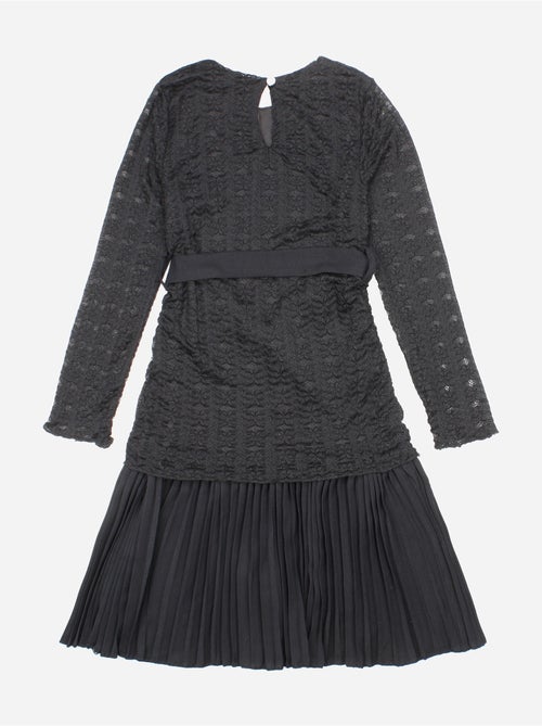 Vestido com cinto - Kids Star - Kiabi Vestido com cinto - Kids Star - Kiabi