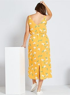 Vestido com cinto de corda - Kiabi