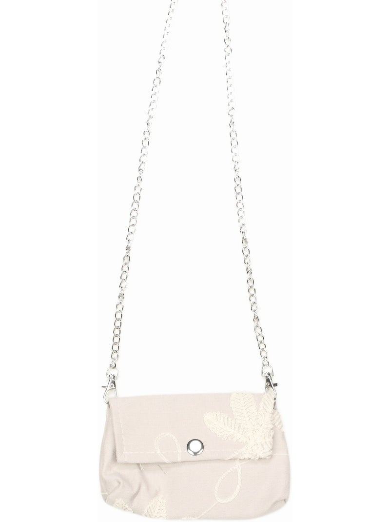 Vestido com cintura elástica - Kids Star Creme - Kiabi