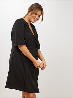 Vestido com corte de blazer - Kiabi