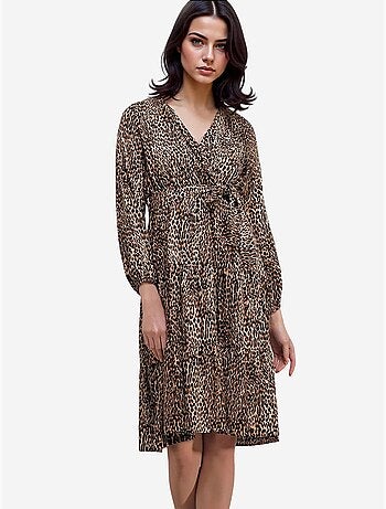 Vestido com decote cruzado bdart