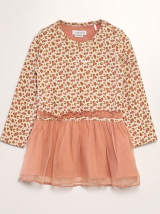 Vestido com efeito 2 em 1 - 'Van Gennip'