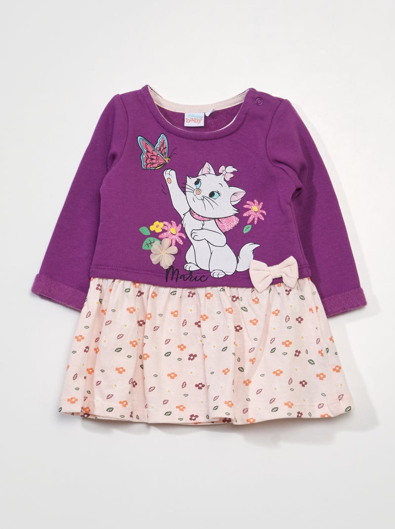 Vestido com efeito 2 em 1 'Marie' 'Os Aristogatos' 'Disney' CINZA - Kiabi