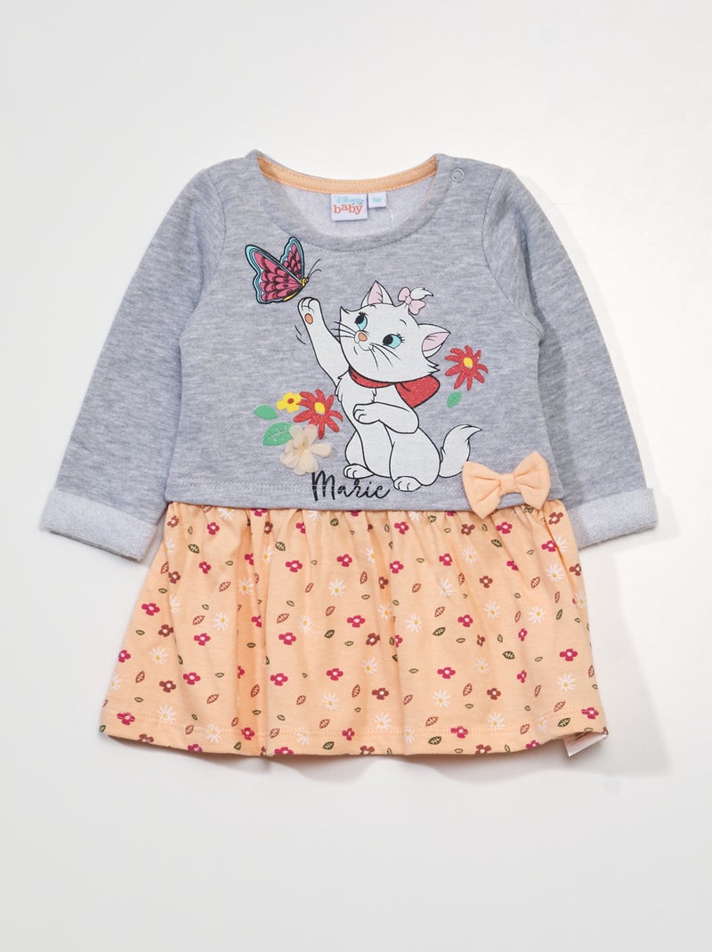 Vestido com efeito 2 em 1 'Marie' 'Os Aristogatos' 'Disney' VIOLETA - Kiabi