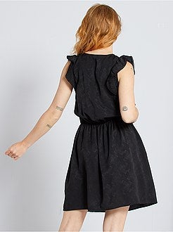 Vestido com efeito jacquard - Kiabi