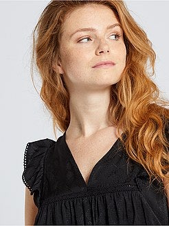 Vestido com efeito jacquard - Kiabi