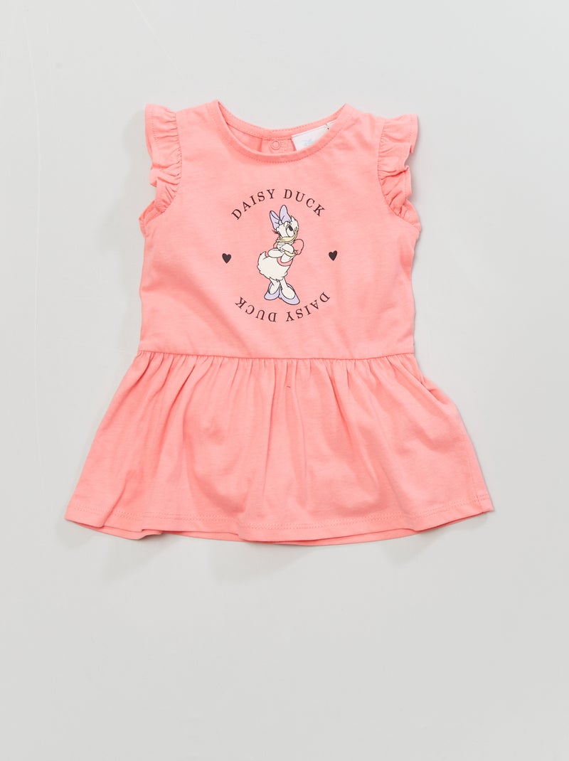 Vestido com estampado 'Bambi' ROSA - Kiabi