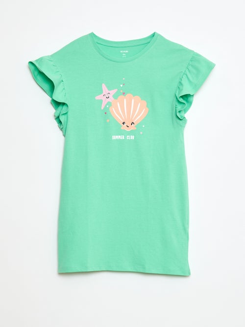 Vestido com estampado de fantasia - Kiabi