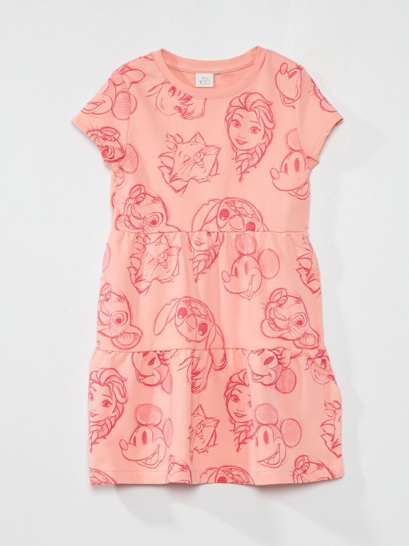 Vestido com estampado 'Disney' ROSA - Kiabi