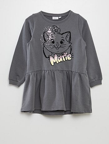 Vestido com estampado 'Os Aristogatos' 'Name it'