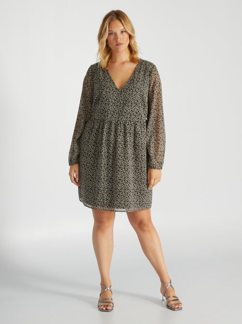 Vestido com estampado - Kiabi