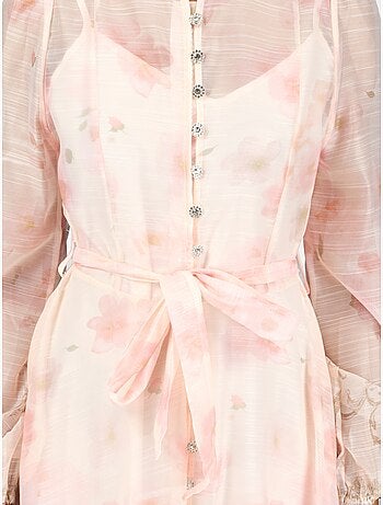 Vestido com estampados