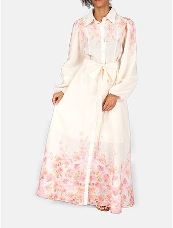 Vestido com estampados