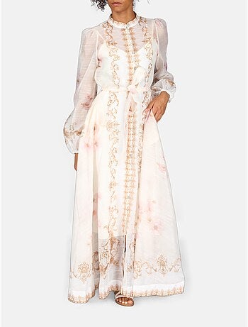 Vestido com estampados