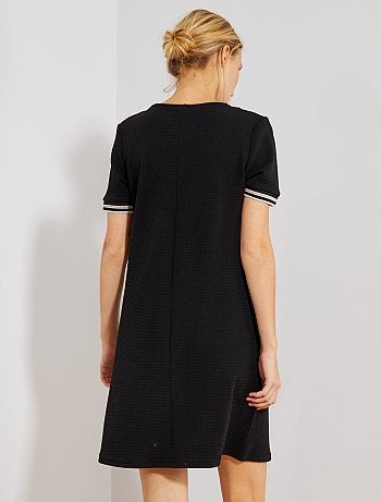 Mulher do 34 até 48 - Vestido com faixas brilhantes - Kiabi