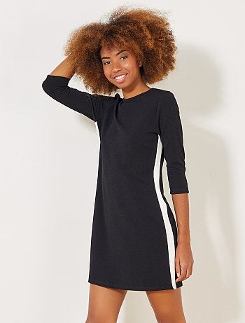 Mulher do 34 até 48 - Vestido com faixas laterais - Kiabi