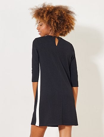 Mulher do 34 até 48 - Vestido com faixas laterais - Kiabi