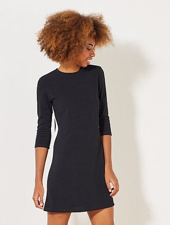 Mulher do 34 até 48 - Vestido com faixas laterais - Kiabi