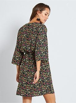 Vestido com flores 'JDY' - Kiabi