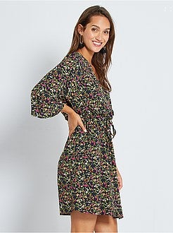 Vestido com flores 'JDY' - Kiabi