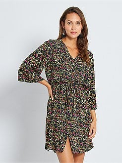 Vestido com flores 'JDY' - Kiabi