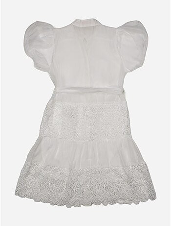 Vestido com gola de camisa - Kids Star