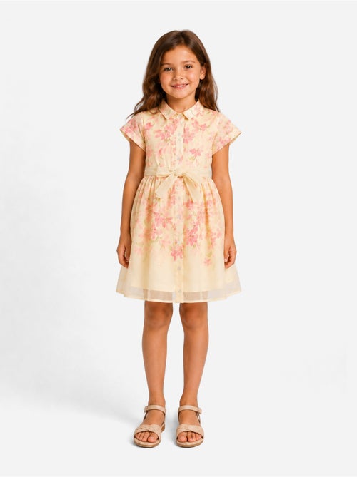 Vestido com gola de camisa - Kids Star - Kiabi Vestido com gola de camisa - Kids Star - Kiabi