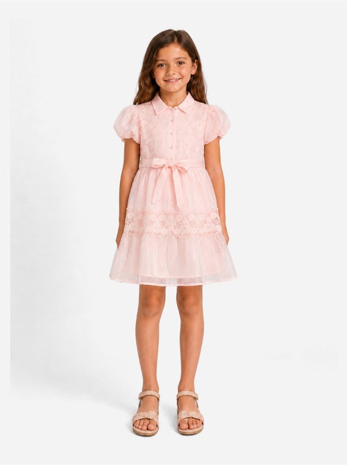 Vestido com gola de camisa - Kids Star - Kiabi Vestido com gola de camisa - Kids Star - Kiabi
