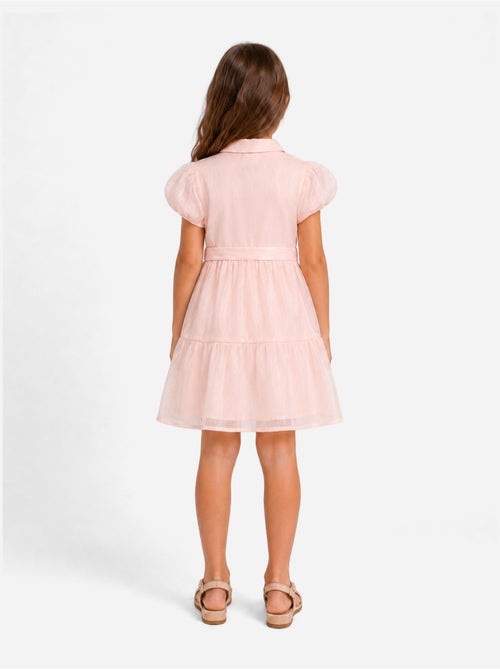 Vestido com gola de camisa - Kids Star - Kiabi Vestido com gola de camisa - Kids Star - Kiabi