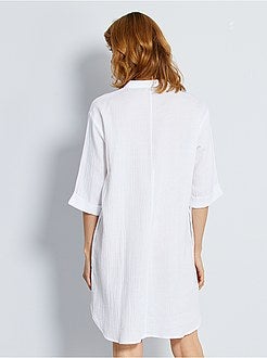 Vestido com gola mao 'JDY' - Kiabi