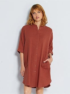 Vestido com gola mao 'JDY' - Kiabi